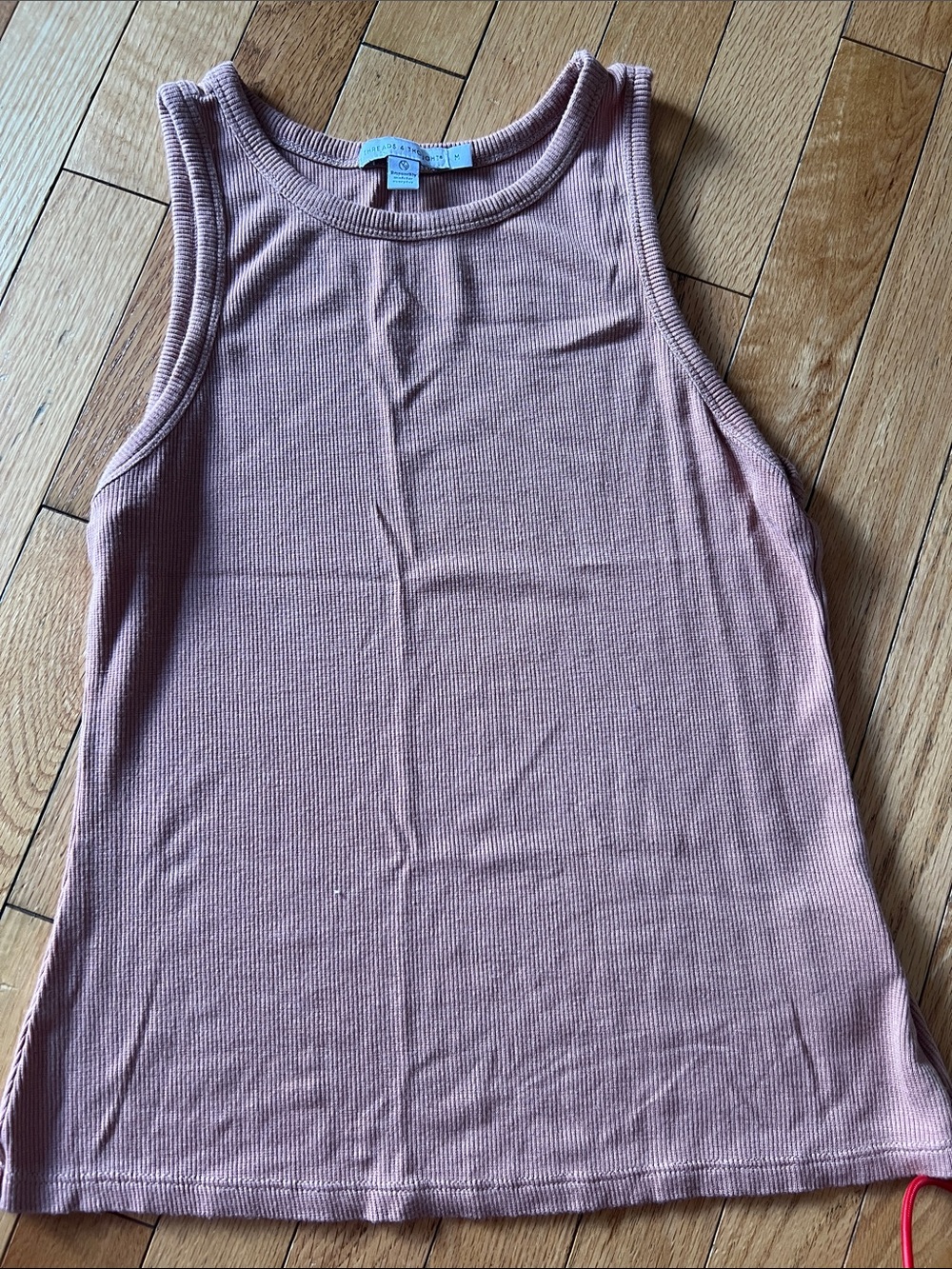 Threads 4 Thought Ribbed Tank Top - Dusty Pink